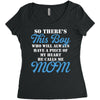 so there's this boy who wil always have a piece of my heart he calls m Women's Triblend Scoop T-shirt
