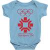 sarajevo 1984 84' olympic Baby Onesie