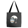 totoro super hero Tote Bags