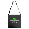 little brothers get luigi Adjustable Strap Totes