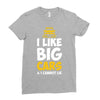 i like big monster cars Ladies Fitted T-Shirt