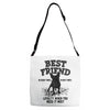 Best Friend Pug Adjustable Strap Totes