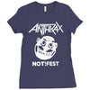 anthrax Ladies Fitted T-Shirt