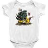 moving castle grayskull Baby Onesie