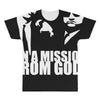 the blues brothers inspired on a mission from god funny All Over Men's T-shirt