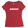 shure new Women's Triblend Scoop T-shirt