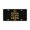 kings are born in 1990 License Plate