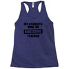 my students have an awesome teacher Racerback Tank