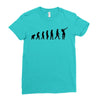 evolution fortnite Ladies Fitted T-Shirt