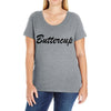 buttercup Ladies Curvy T-Shirt