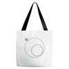 Outside Circle Tote Bags