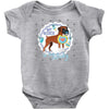 my boxer is my baby Baby Bodysuit