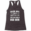 Back Off Crazy Mom Afraid To Use Her Racerback Tank