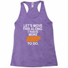 i have more trick or treating Racerback Tank