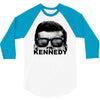 jfk sunglasses 3/4 Sleeve Shirt