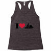 i love jet ski racing Racerback Tank