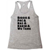 real hip hop heads Racerback Tank