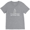 i'm no gynecologist but i'll take a look V-Neck Tee