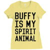 buffy spirit animal Ladies Fitted T-Shirt