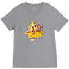 hot macs wrestling in cheese V-Neck Tee