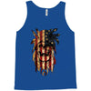 skull us flag Tank Top
