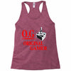 old school gamer Racerback Tank