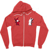 listen to your conscience Zipper Hoodie