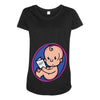 baby Maternity Scoop Neck T-shirt