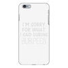 burpees workout iPhone 6/6s Plus Case