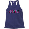 scream 3d Racerback Tank