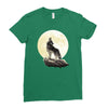 howl at the moon Ladies Fitted T-Shirt