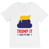trump it like its hot V-Neck Tee