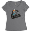 rebels Women's Triblend Scoop T-shirt
