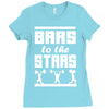 bars to the stars Ladies Fitted T-Shirt