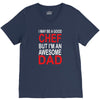 awesome chef dad V-Neck Tee