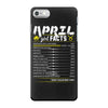 April Girl Facts Taurus iPhone 7 Case