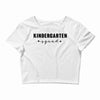 kindergarten squad Crop Top