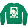 charlie sheen   winning   official Crewneck Sweatshirt