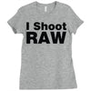 i shoot raw Ladies Fitted T-Shirt