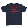 vote for pedro film retro napoleon classic sticker transfer iron on Youth Tee