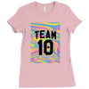 Holographic Team 10 Ladies Fitted T-Shirt