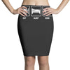 v1 eat sleep code Pencil Skirts