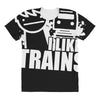 i like trains All Over Women's T-shirt