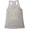 i might look like i'm playing softball Racerback Tank