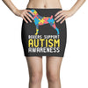 boxers support autism awareness Mini Skirts