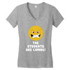 The Students Are Coming Women's V-Neck T-Shirt