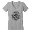lion el rich eyes Women's V-Neck T-Shirt