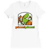 pizza pizza Ladies Fitted T-Shirt