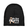 No 0ne Fights Alone Baby Beanies