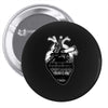 eiffel heart Pin-back button